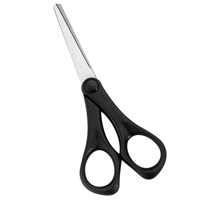 5 inch Multi-purpose student plastic scissors school paper cutting scissors