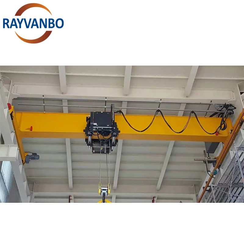 High Quality Customized Single and Double Girder Overhead Travelling Crane with Electric Hoist
