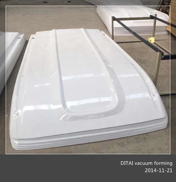 Thermoformed Vacuum Forming  Customization ABS Material Plastic Cover Shell For Machinery