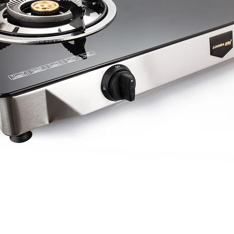 factory manufacturer portable double burner gas stove 2 burners for Outdoor Household Hotel Garage Use