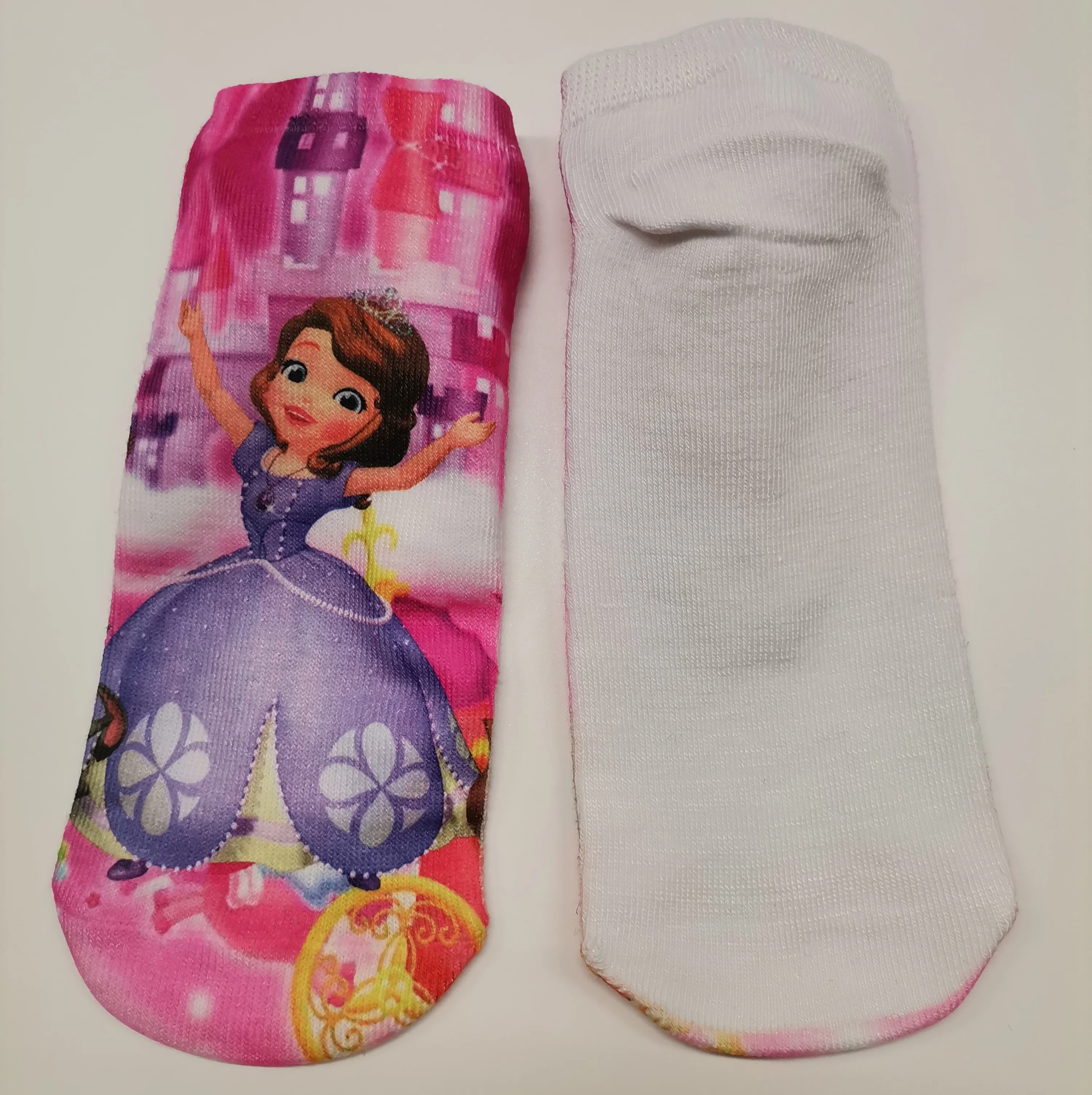 
2-10 Year 3D printed anime funny cartoon tube cotton socks for Kid children Boys Girls 