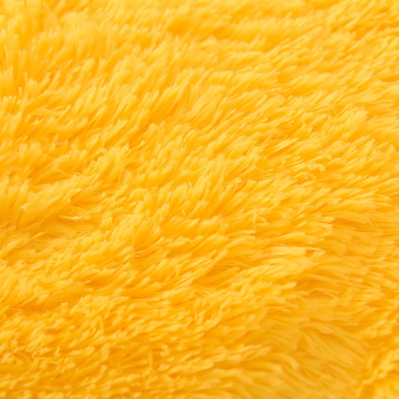 Rainbow Color Bed Sets Fluffy Plush Soft Luxury Bedding Sheet Bed 4 Pieces Warm Sheet Set for Kids Girl Bed Cover