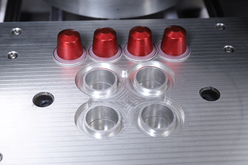 4 cups sealer machine Nespresso Coffee Capsule Sealing Machine