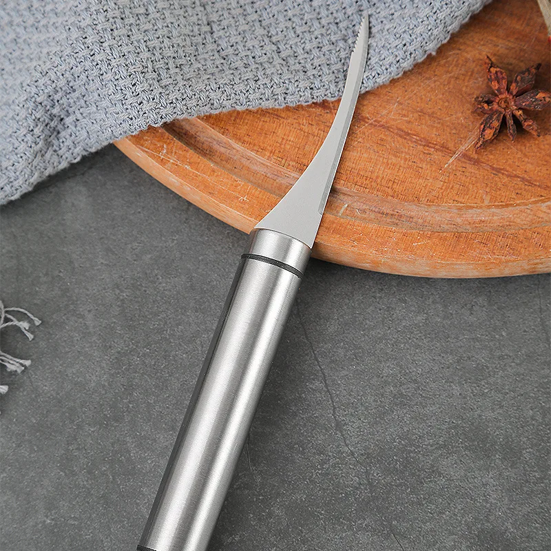 Stainless Steel Cleaning Fish Peeler Cutter Belly Intestine Stripper Shrimp Knife Kitchen Shrimp Thread Knife
