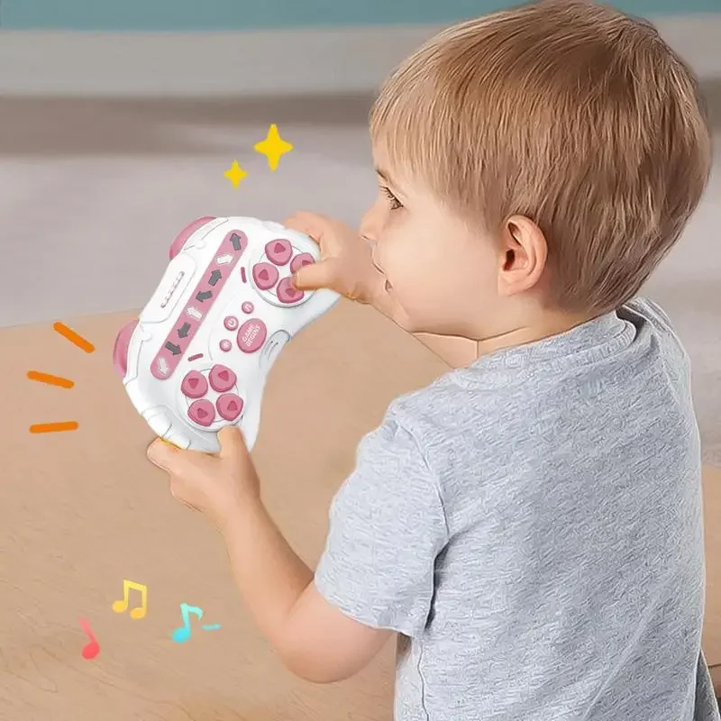 Quick Push Game Fidget Game Controller Handheld Fidget Sensory Toy Interactive Push Fidget Toys For Kids Adults Teens