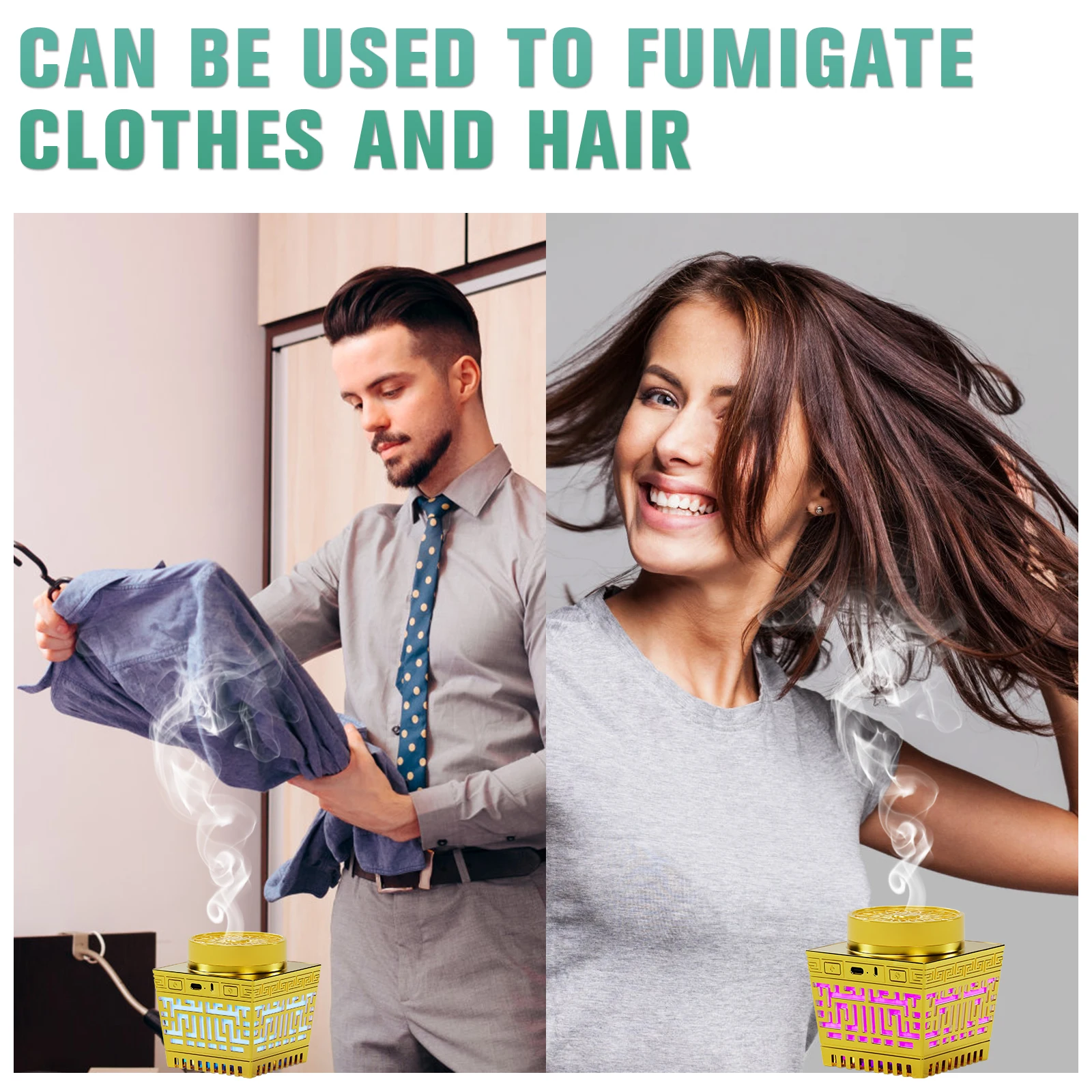 Wholesales islamic gifts incense fragrance aroma machine bakhoor burner arabic portable wireless electric incense burner