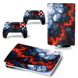 Clouds Design For PS5 Disk Viny Decal Sticker PS5 Controller Skin Vinyl Sticker For Sony Playstation 5 Game ps5 Skin Vinyl
