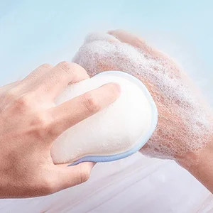 Kids Bath Sponge Cute Elephant Pattern Soft Shower Sponges Rub Bath Pad Cleaning Tool for Child Kid Baby