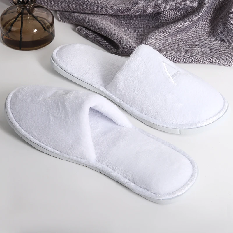 Custom Good Quality Disposable Hotel SPA Slippers