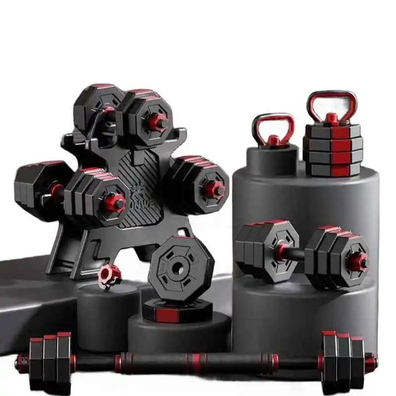 Factory Wholesale workout adjustable free weights cement barbell dumbbell set 20kg 40 kg 50kg for gym equipment