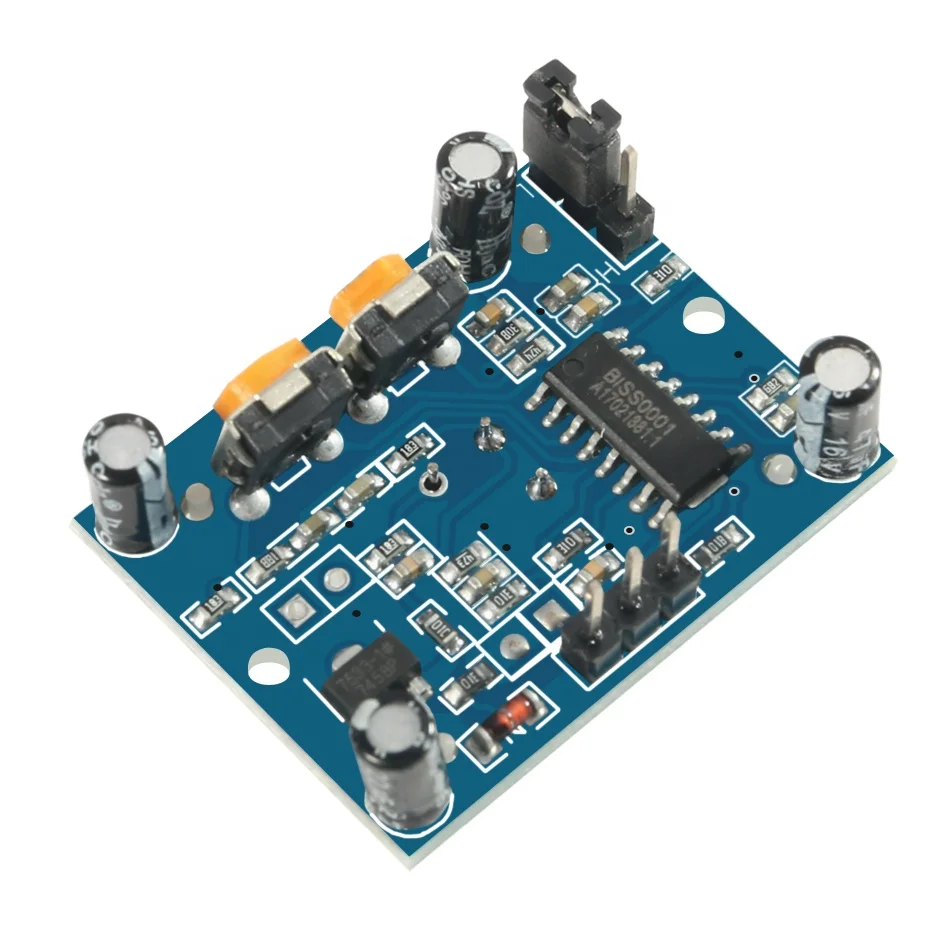 
HC-SR501 PIR Infrared Sensor Human Body Infrared Sensor Motion Module for Arduino for Raspberry Pi Diy Kit Green Blue Version 
