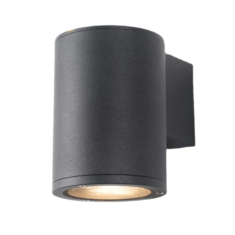 LED Solar Wall Light Waterproof ABS Lamp Body for Porch Garden Staircase Courtyard Lighting with up down LuminousWall Light