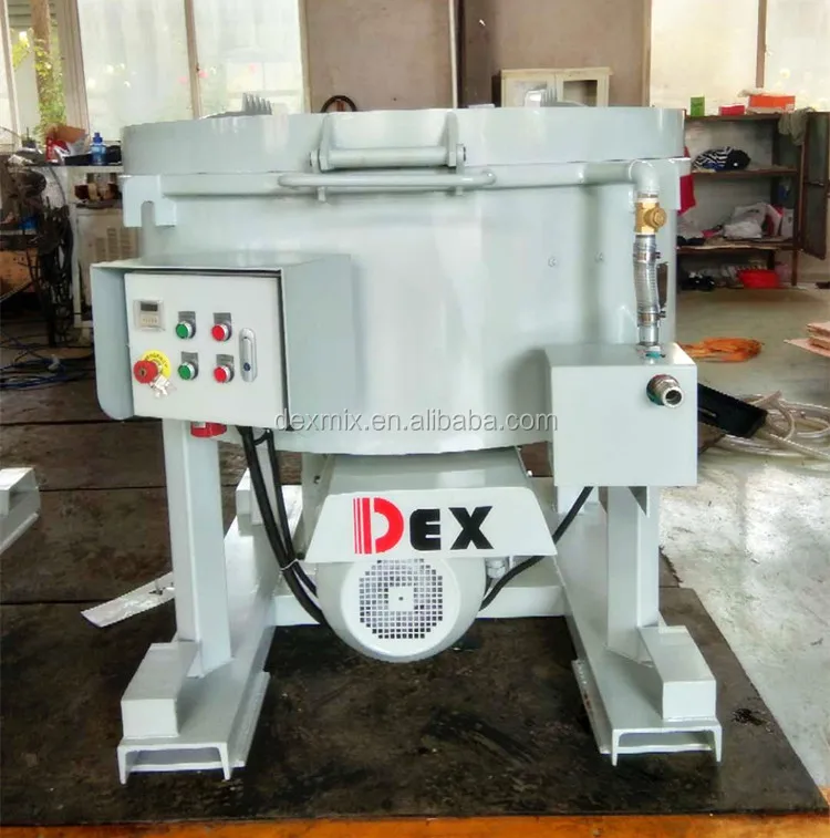 DEX MT100 EPS mortar mixer concrete mixer castable Refractory pan Mixer for site use