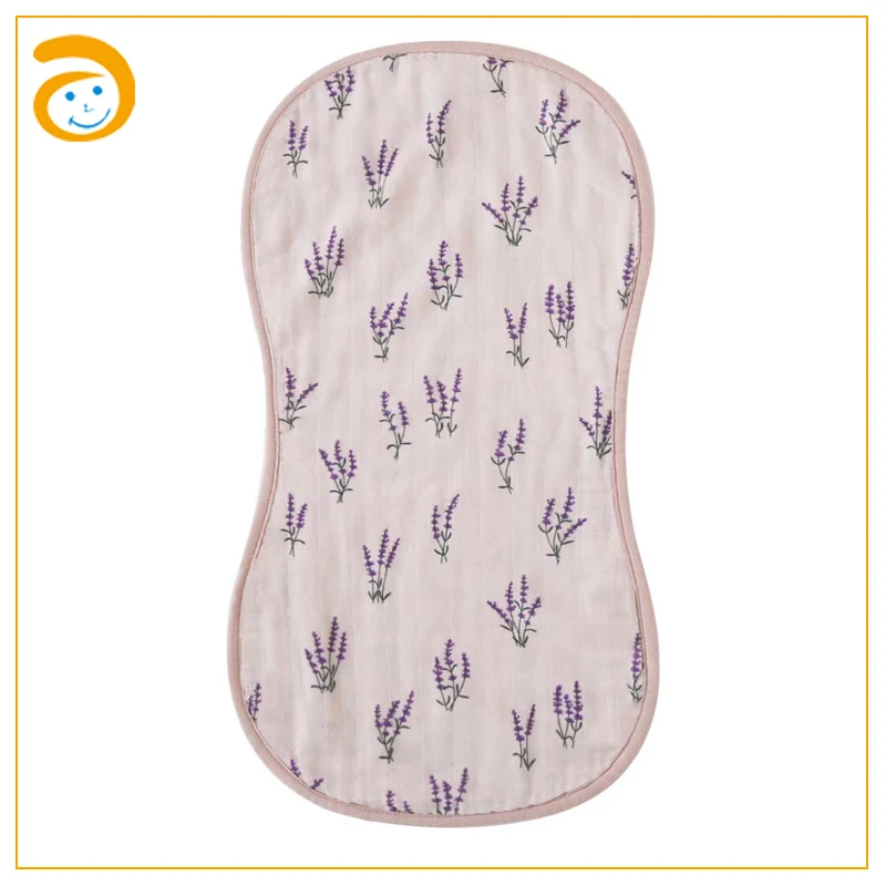 Wholesale Newborn Drool Bib Cloth 100% Cotton Baby Muslin Burp Cloth For Children