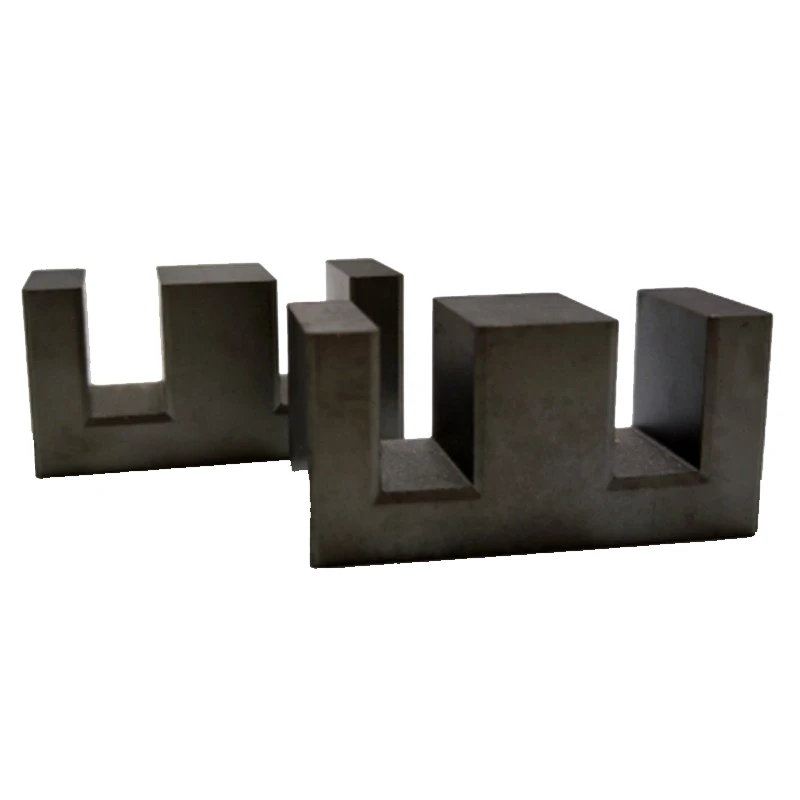 Высокомагнитная проницаемость EE55/27/21 ферритовый сердечник высокомощный Дроссельный для высокочастотного трансформатора