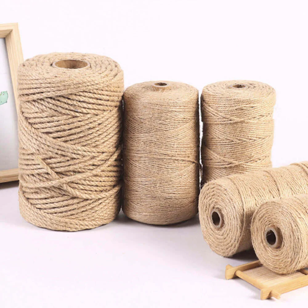 Bengku Custom 24Mm Hemp Twine 1 Mm Twisted Jute Rope