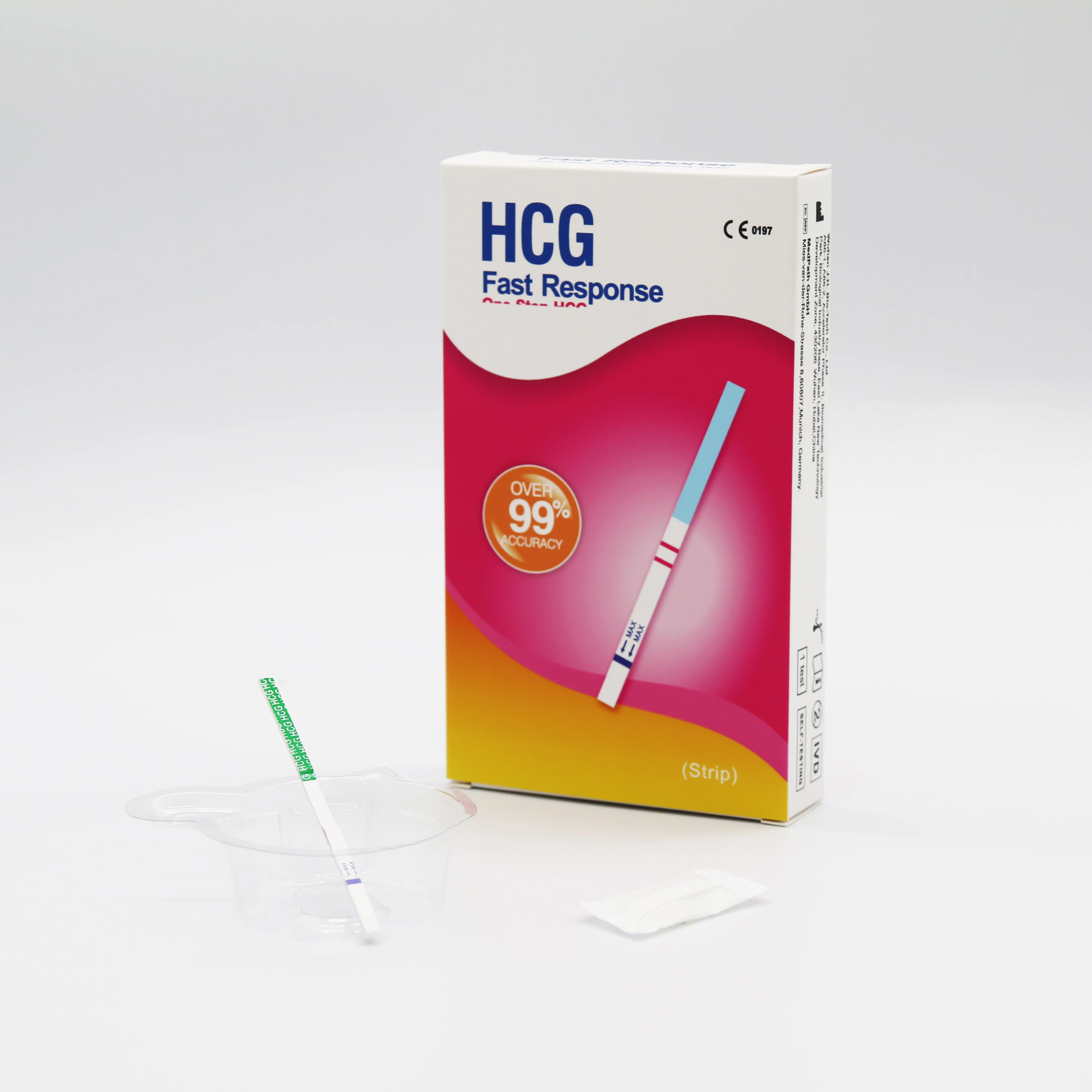 fast response hcg  early detection test  kit  strips