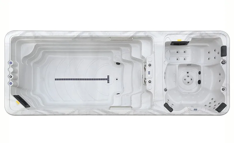 Large 7 Person Big Massage Power Outdoor Jacuzz I Swim SPA Smart-Controlled 6m Pool