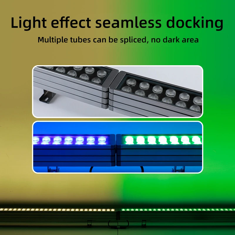 High Brightness Waterproof DMX Led Wall Washer Light for Outdoor Professional Stage Lighting