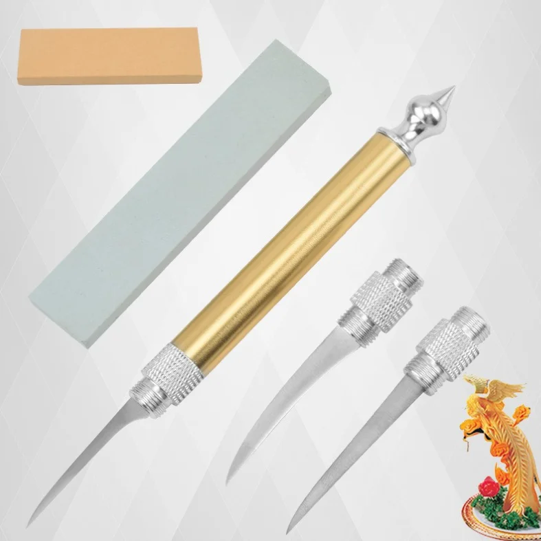 Multipurpose Carver Tools Set DIY Food Carving Mold Engraving Knife Kitchen Accessories