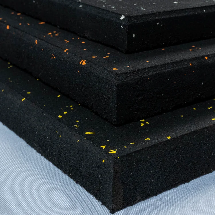 Резиновый коврик EPDM низкая цена прочный резиновый настил для фитнеса и спортзала