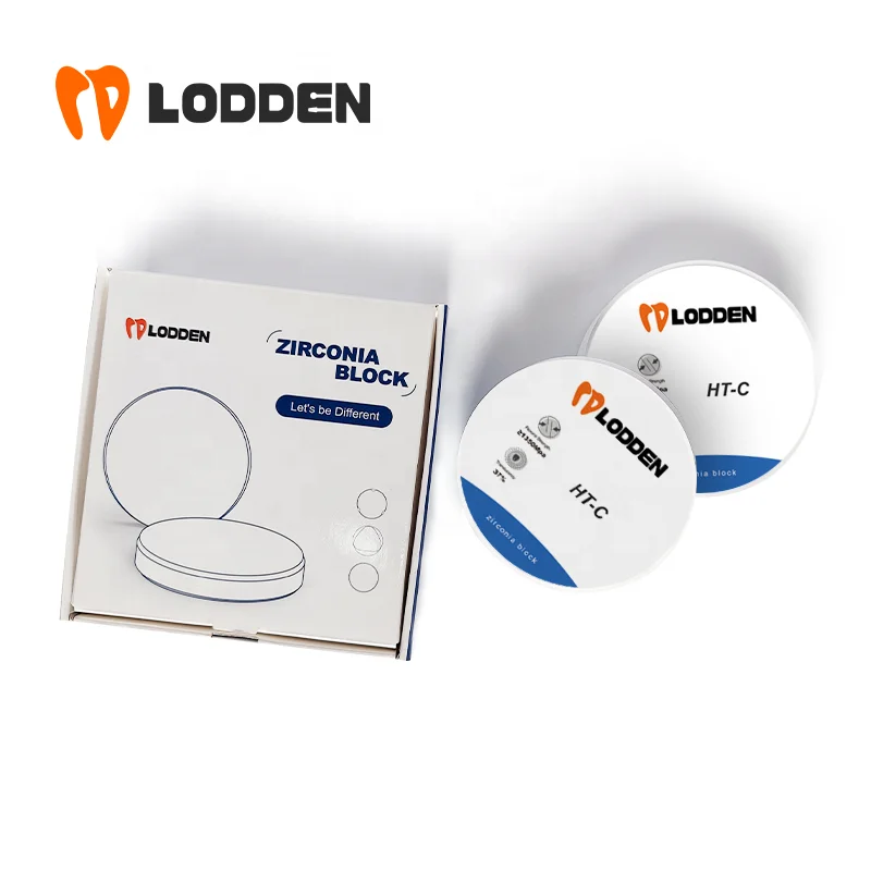 Dental Zirconia Block Circonio Most Buy Material HT-C Preshade Zirconia Zirconia Flap Disc For Laboratorio