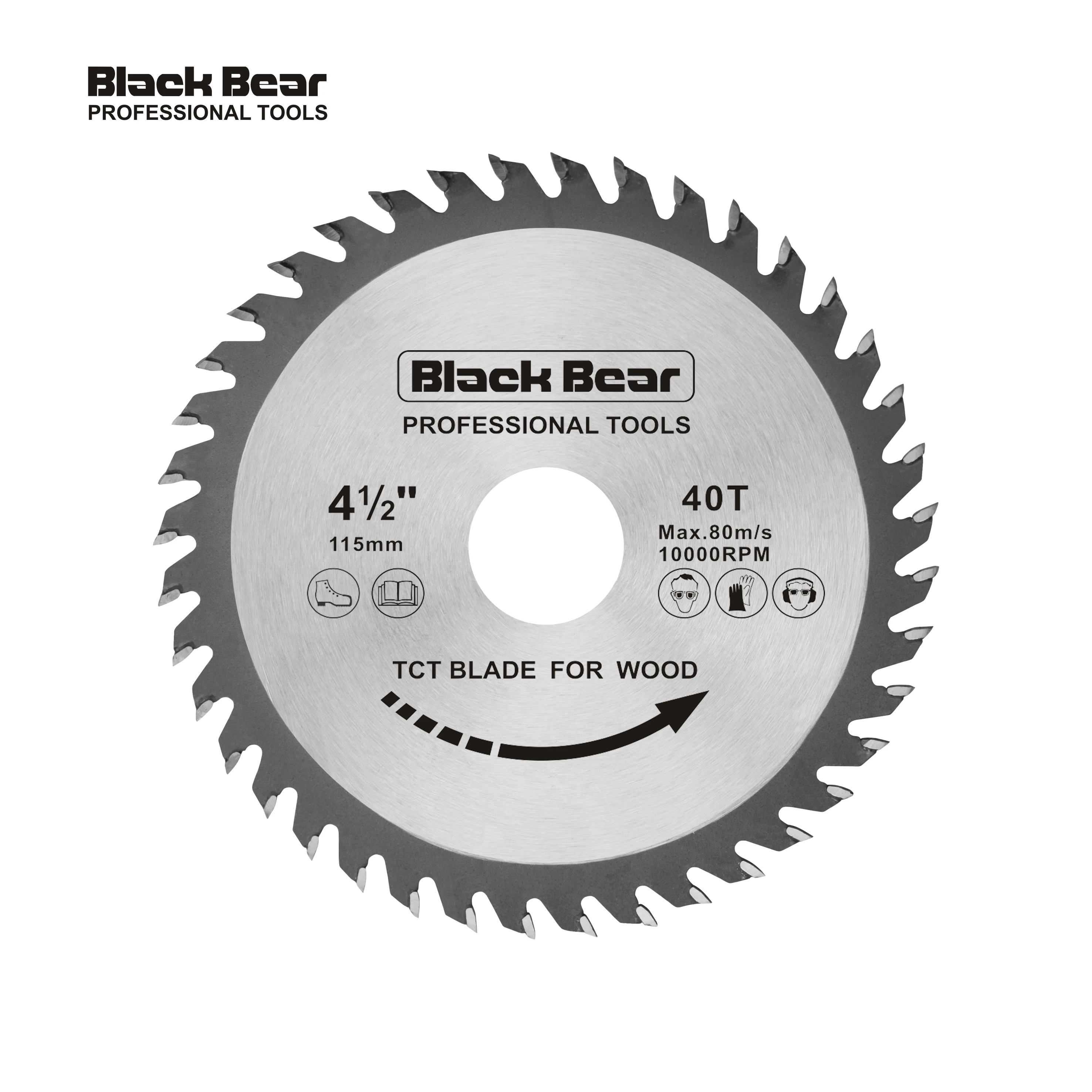 BLACK BEAR 9Inch  230MM Circular Saw Blades 40 Tooth For Wood tct saw blade circular tct saw blades