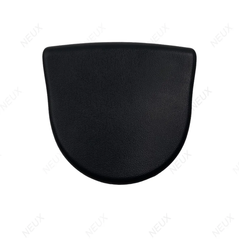Wholesale Waterproof Eco Friendly Black PU Whirlpool Bathtub Pillow With Suction Cups