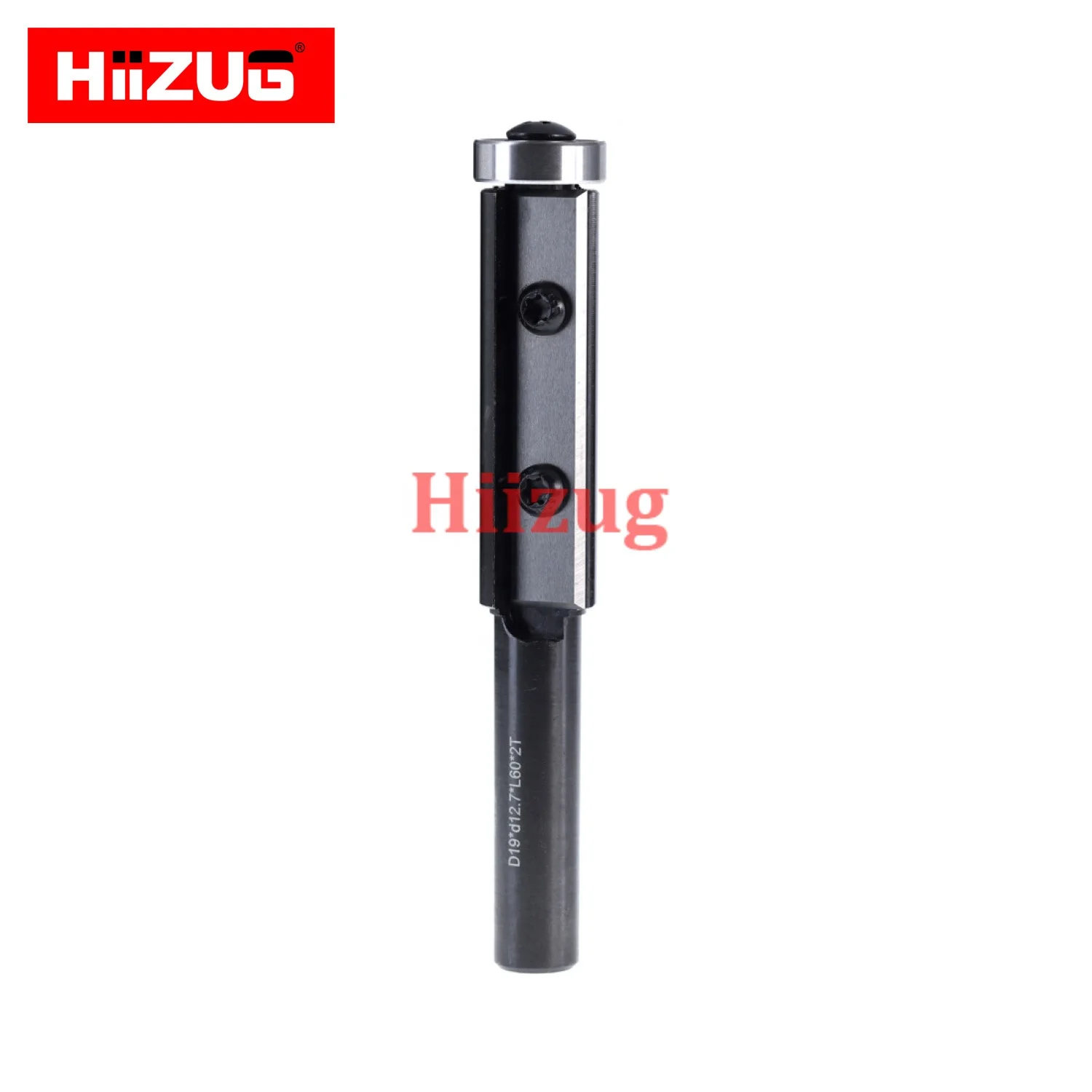 Flush Trim Router Bit with Replaceable Carbide Insert Blades Top Bottom Bearing Type Straight Bits For Wood Pattern Trimming