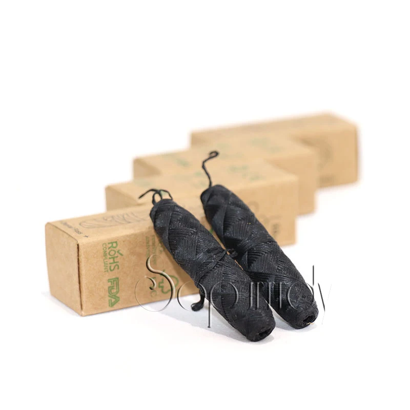 Eco Dental Floss Natural Corn Floss Zero Waste Bamboo Charcoal Vegan Eco Friendly Dental Floss