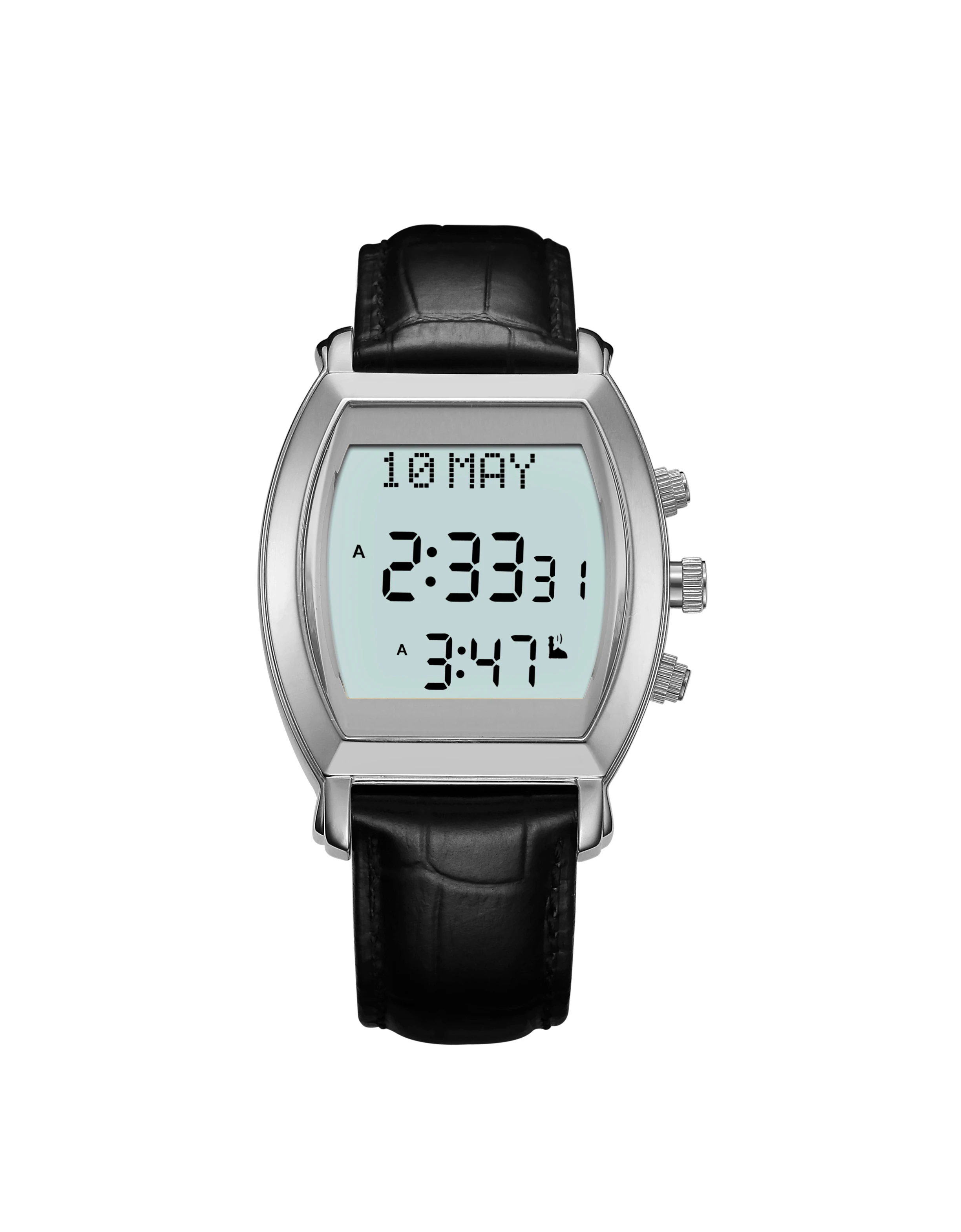 Muslim Prayer Watch with time / month/ date /year /Calendars/ for azan muslim watch qibla digital compass taqweem selection