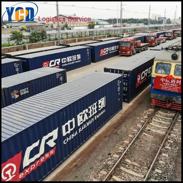 YCD Fastest And Cheapest Train Railway Forwarding Agent To Freight Fba France EU GE UK