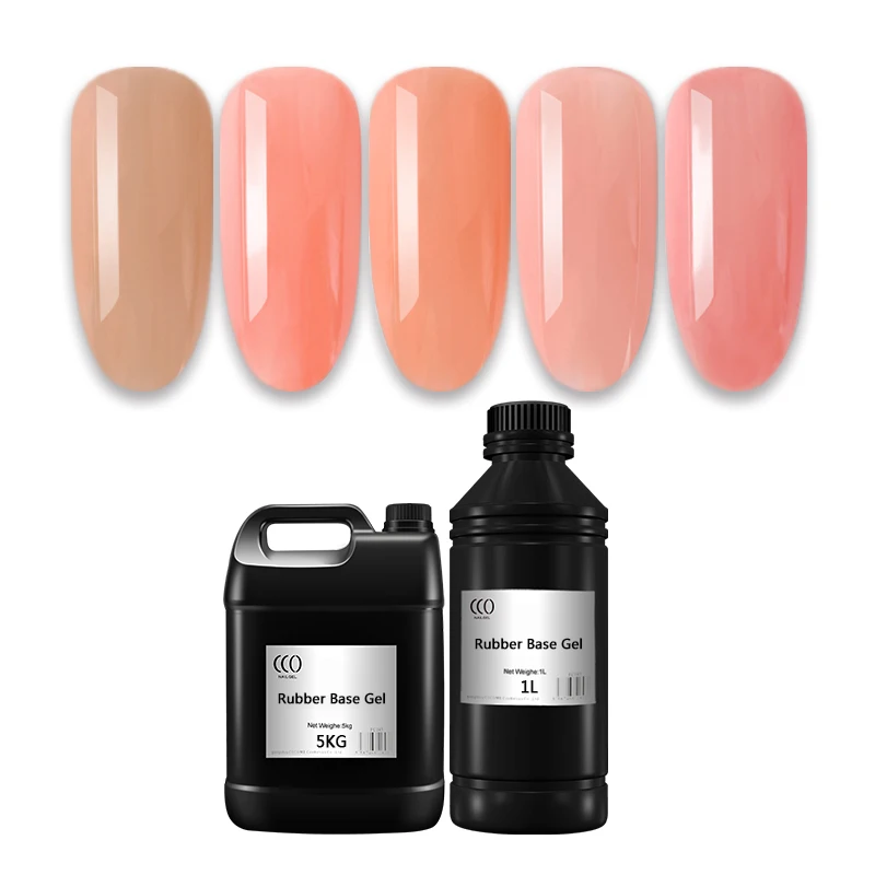 odm gel polish nude pink base nude color nails private label rubber base