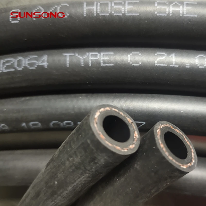 Sunsong Premium SAE J2064 Air Conditioning Hose Auto A/C Hose Assembly