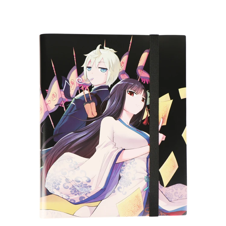 Customized HENWEI PP Plastic Trading TCG Photo Album Card Binders