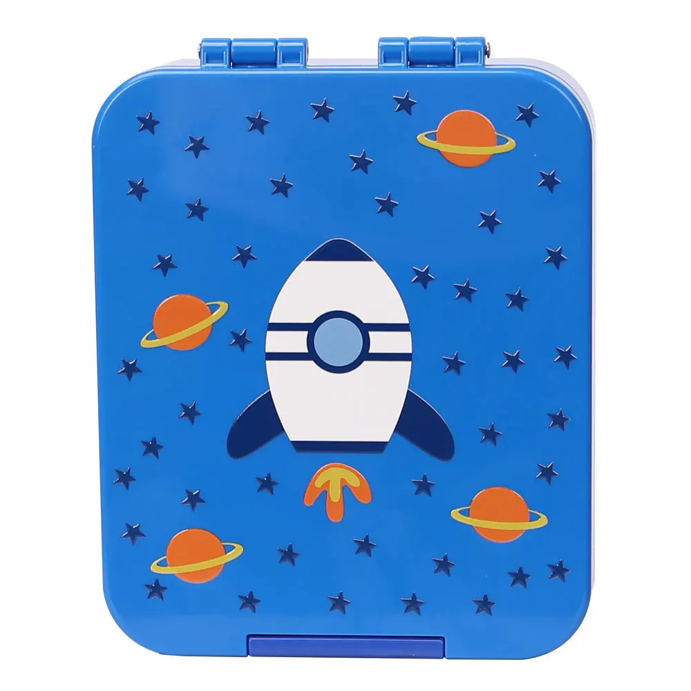 Kids Leak-Proof Bento Box For Travel Children School 4 Insulated Food Lunch Box For School