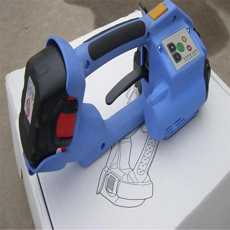 Полипропиленовая/полиэтиленовая обвязочная машина с батарейным питанием для коробки или багажа по лучшей цене