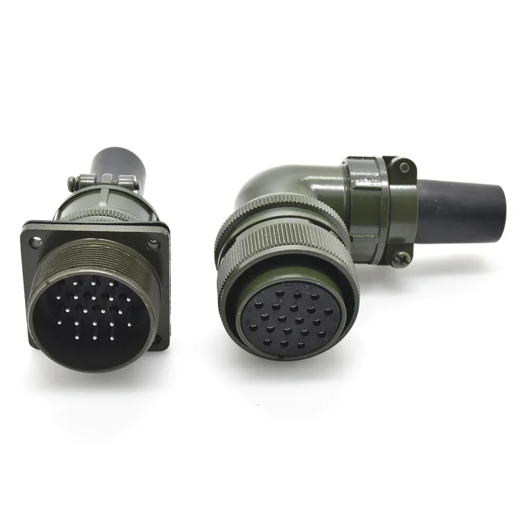 High quality MS3108A 28-15S silver plated contact industrial plug and socket waterproof female 5015 military connector