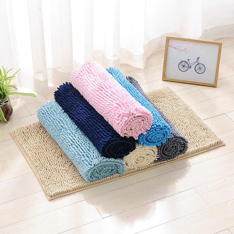 Factory direct Fluffy 2 Piece Set Area Anti Fatigue 100% Polyester Kitchen Carpet