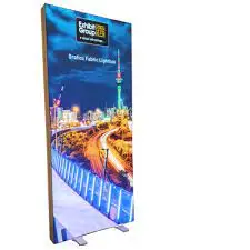 Exhibition Light Box Trade Show Booth Aluminum Profile Seg Lightbox Frame Fabric Light Box Backdrop Display