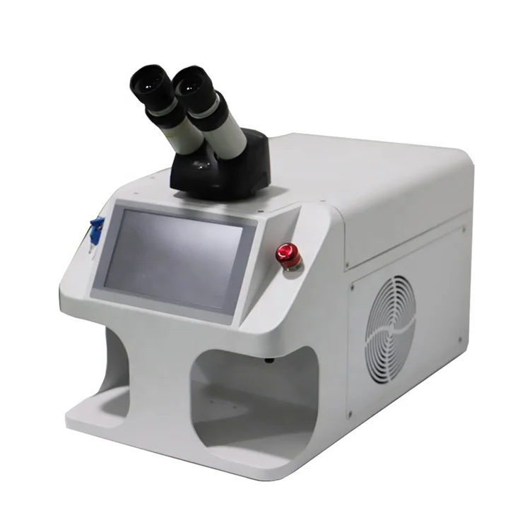 HS  100w jewelry laser welding machine factory sale gold sliver laser welder jewelry welder laser  machine