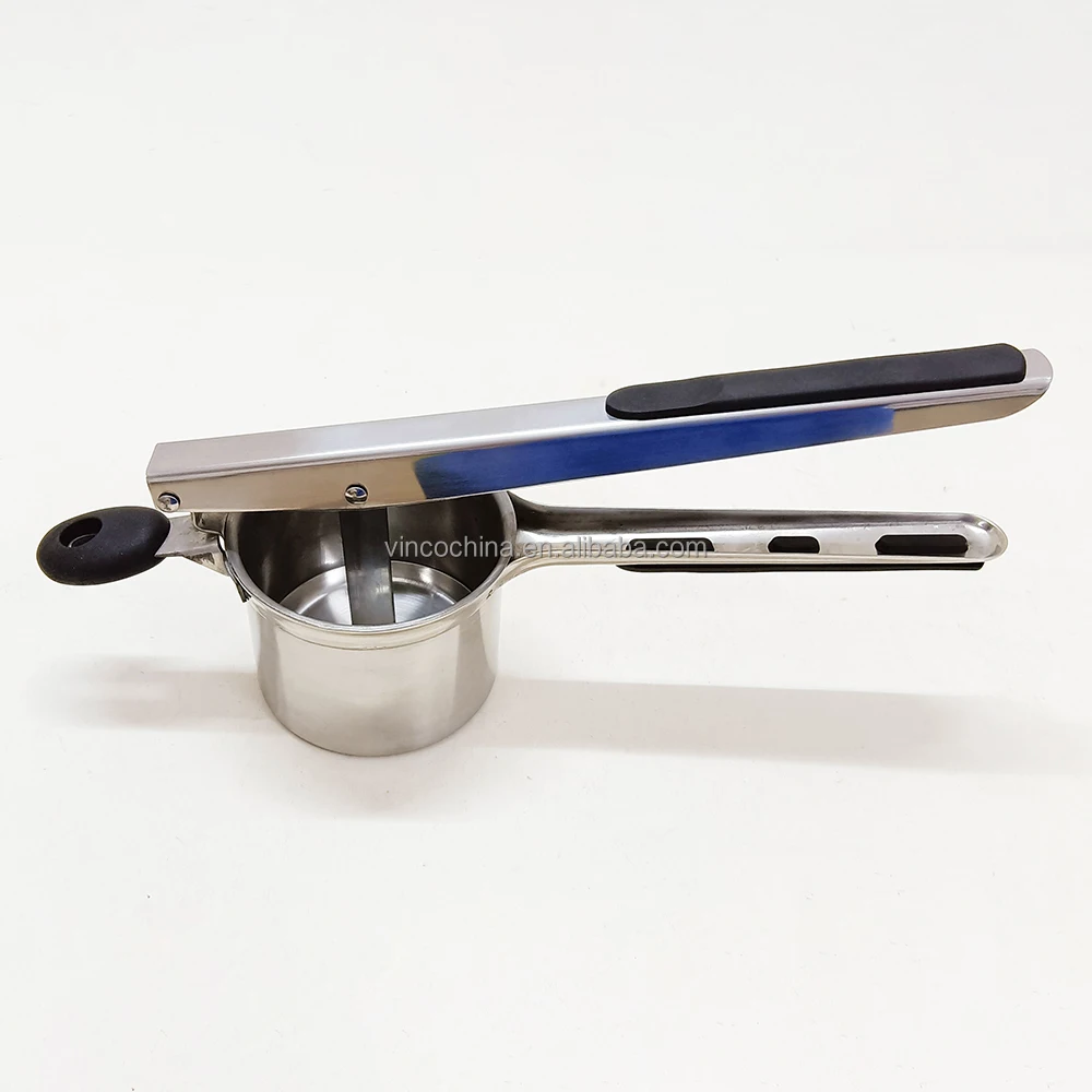 Сверхмощный большой картофель из нержавеющей стали с 3 сменными дисками