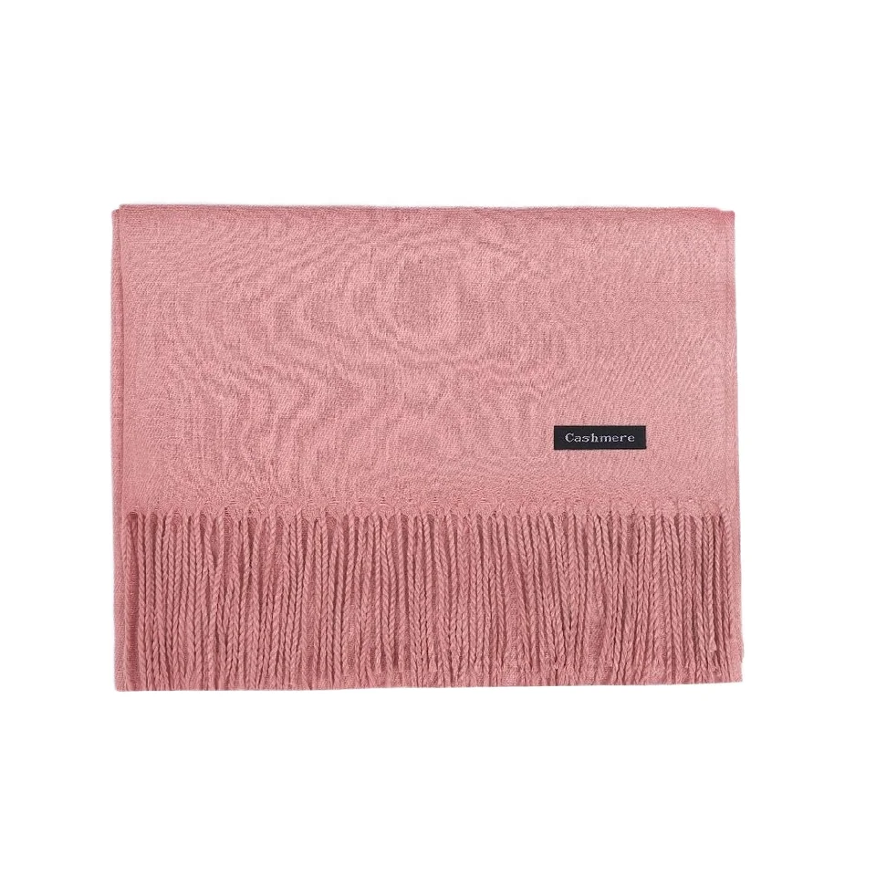 Most Popular Luxury Winter Scarf Women Solid Color Cashmere Printed Shawl Square Style Digital Printing Latest Acrylic Wool