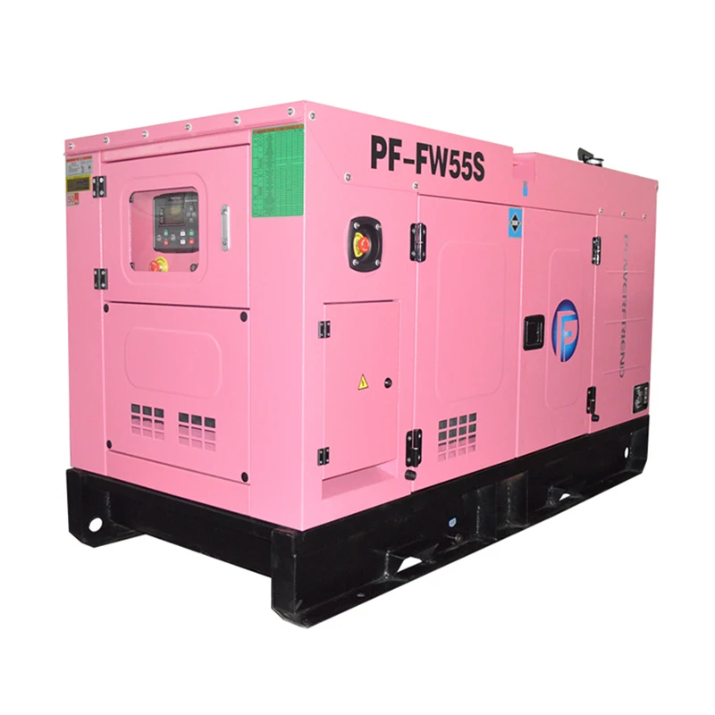 Electric engine brushless generator 3 phase 40kw 50kva diesel generator price