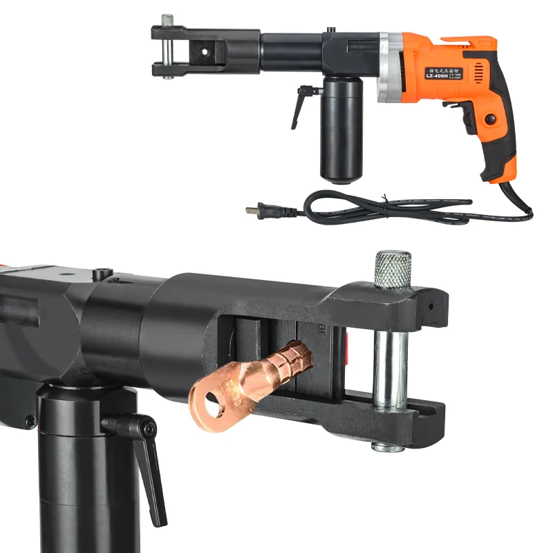 DOOROOM LZ-400H 220V Continuous Power Supply Continuous Work Plug-In Hydraulic Crimping Tool
