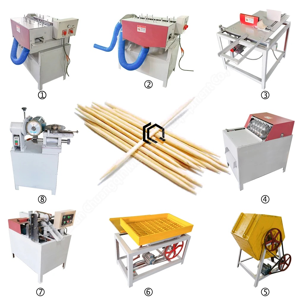 Bamboo floor processing machine toothpick bottle making machine wood cutting saw machine handheld
