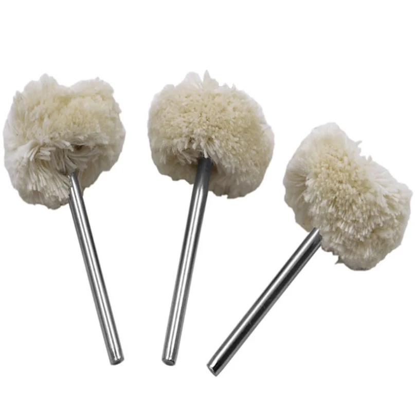 Wool Felt Polishing Buffing Wheel Set for Watch Jade Jewellery Arts Crafts Furniture Polishing Wood Carving Metal Polishing wool