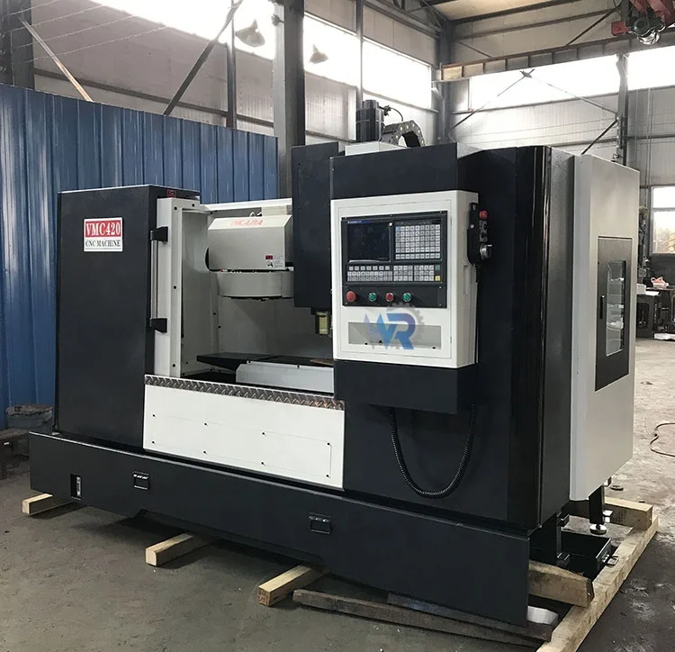 Cnc milling machine siemens control system vmc420 machine mini vertical processing center