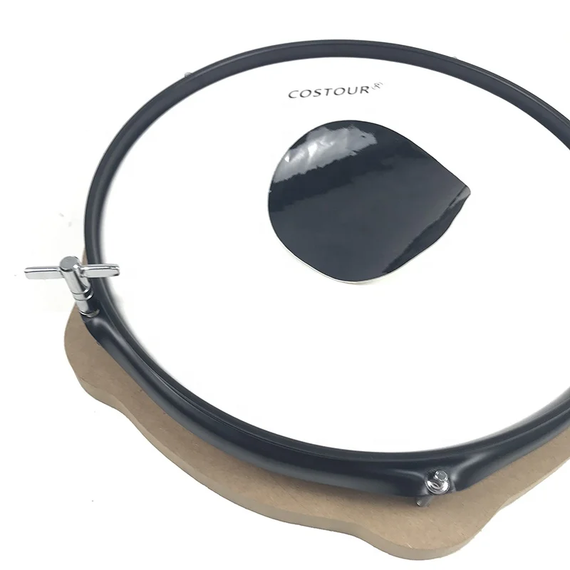 Factory price 12 inch simulation of Dumb Drum Sets