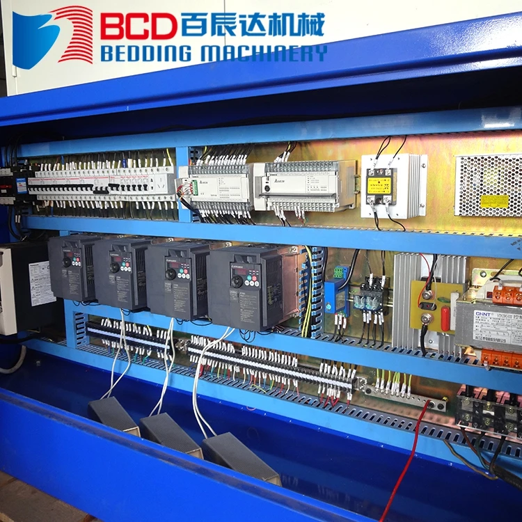 Good load bearing capacity power-saving high efficiency automatic mattress spring assembling machine